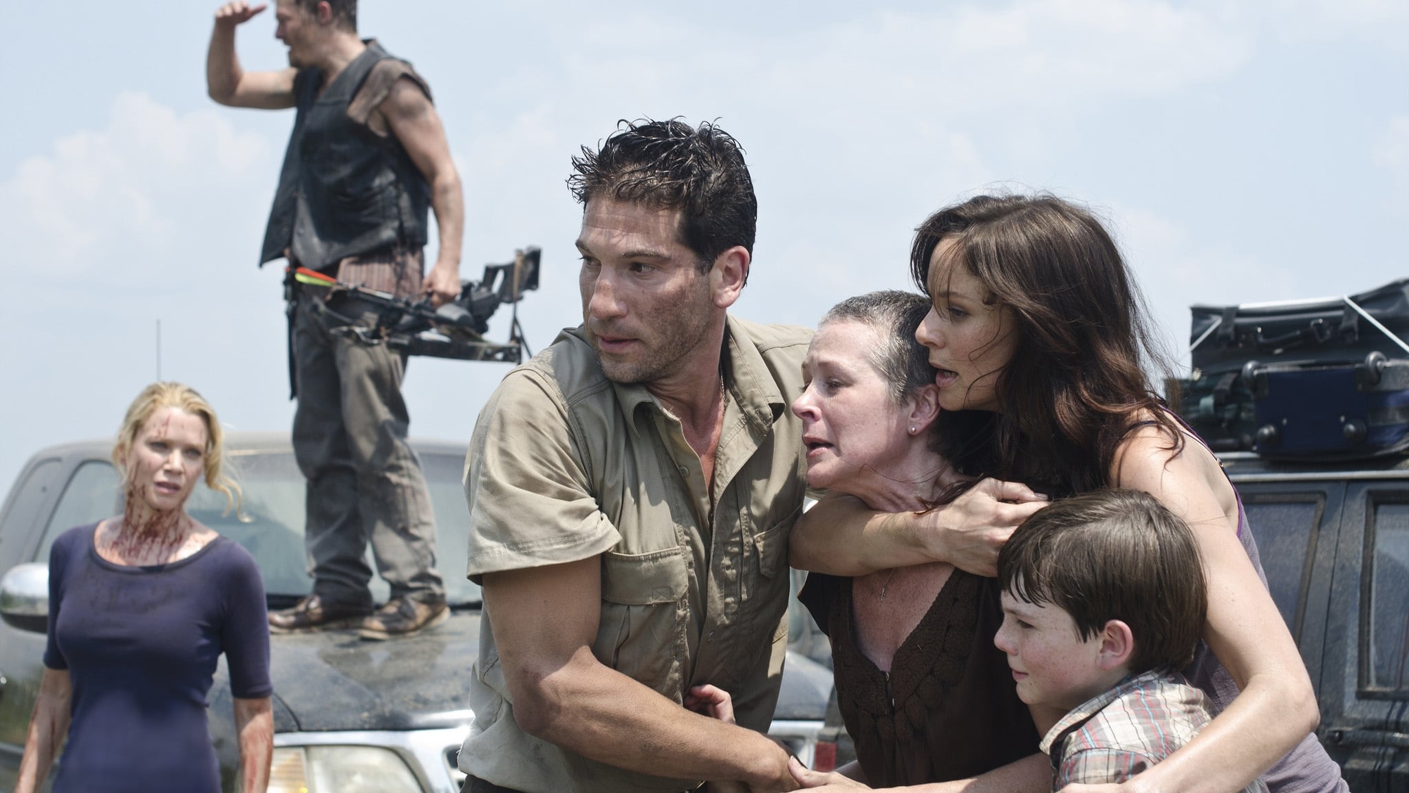 Кадр из сериала Ходячие мертвецы 1 сезон