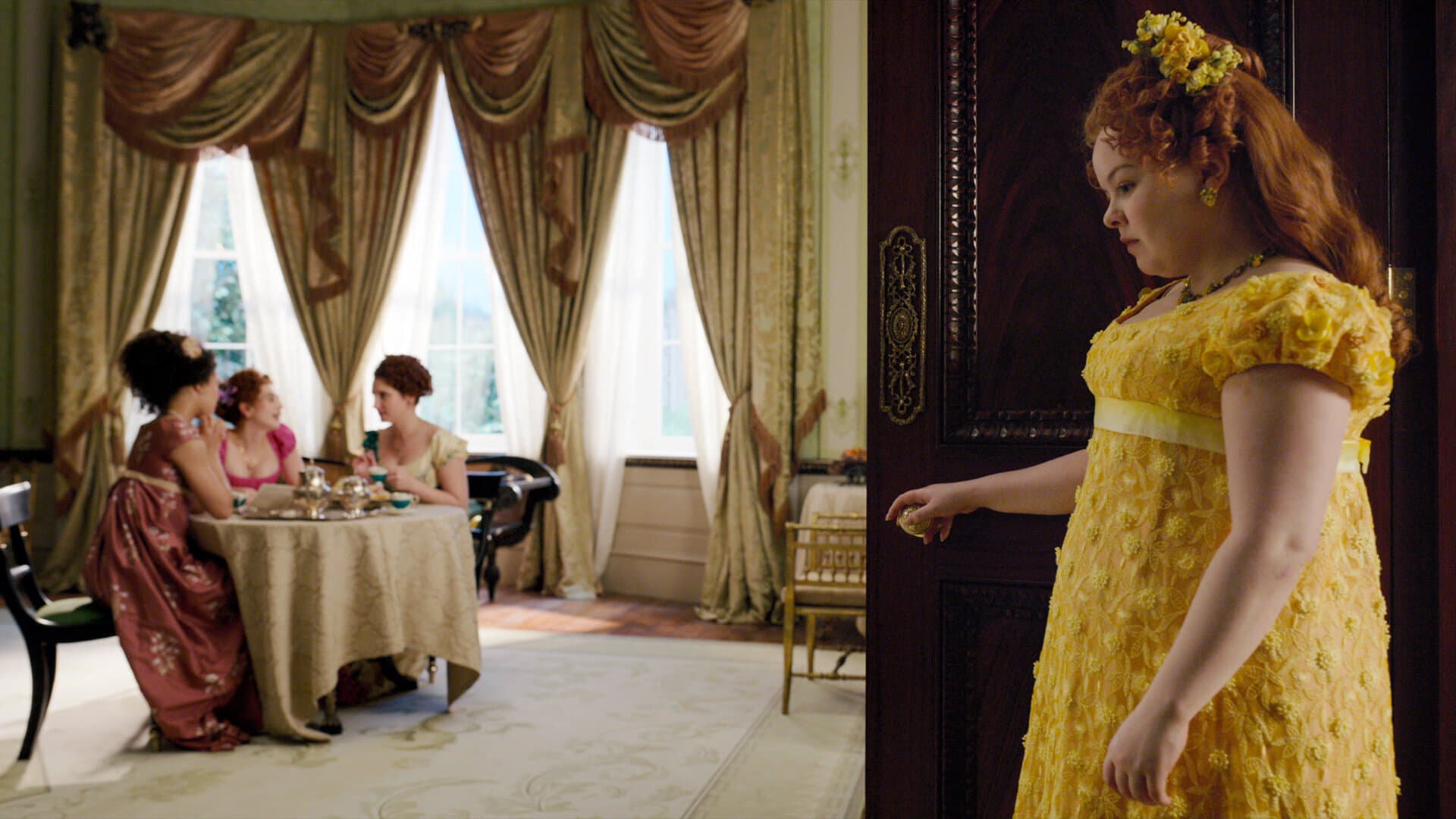 Кадр из сериала Бриджертоны 1 сезон